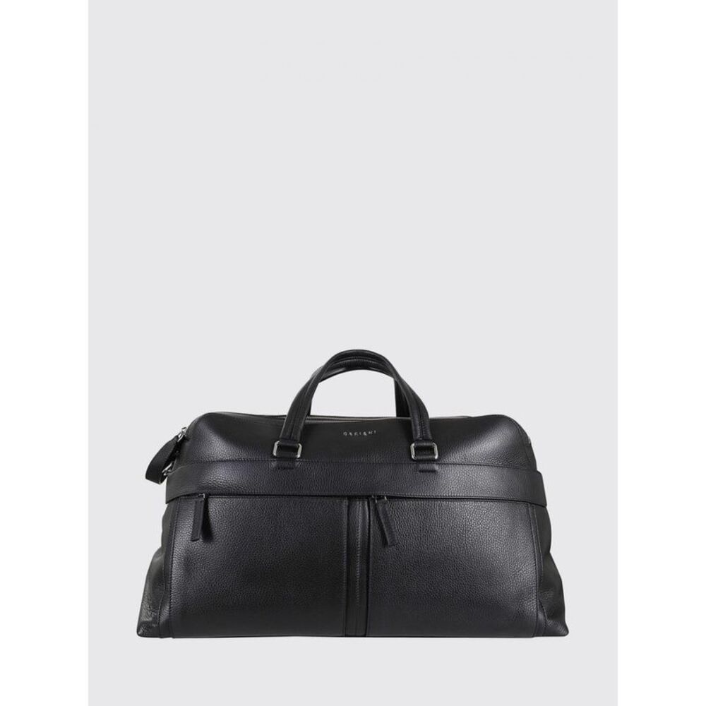 Orciani Men Orciani Micron Duffle Bag In Hammered Leather